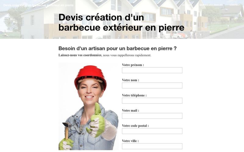 Faire installer un barbecue extérieur en pierre